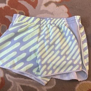 Nike dri-fit lined running shorts